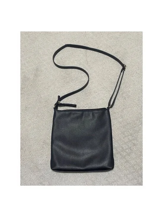 Tommy Hilfiger Black Crossbody Bag With Adjustable Strap gold logo - Picture 4 of 16